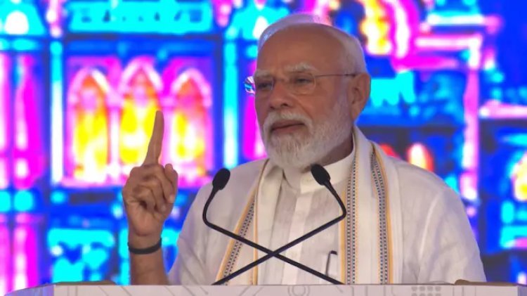 નવસારીમાં PM મોદીનું ગુજરાતીમાં સંબોધન, માવા-તમાકુ છોડવા સૌરાષ્ટ્રવાસીઓને કરી અપીલ