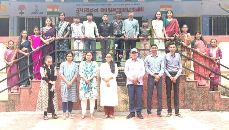 જૂનાગઢ રૂપાયત આશ્રમ શાખા ખાતે શિક્ષક દિનની ઉજવણી કરાઈ