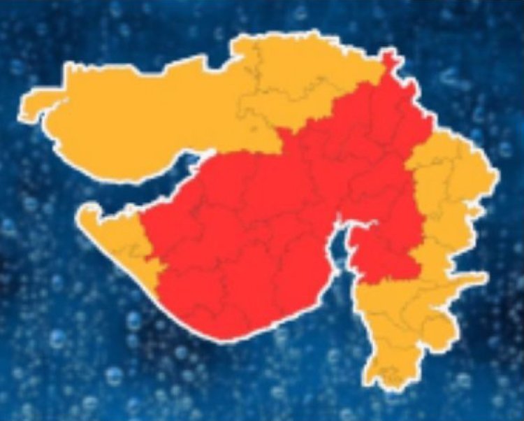 ગુજરાતના ૧૭ર તાલુકાઓમાં મેઘમહેર : ખેડુતો ખુશખુશાલ : બોરસદમાં બે કલાકમાં દેધનાધન ...૪ ઈંચ વરસાદ, ગોધરામાં ૩.પ ઈંચ