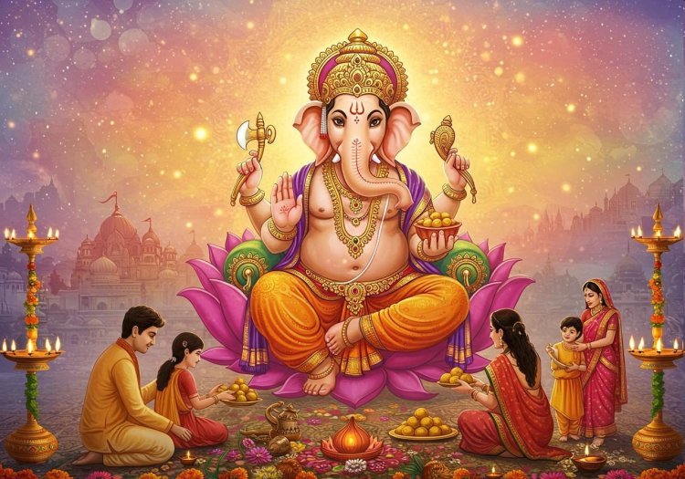 ‘ગણપતિ બાપા મોરીયા, ઘીના લાડુ ચોરીયા’નાં જયઘોષ સાથે... જૂનાગઢમાં વિધ્નહર્તા દેવ ગણપતિદેવનાં વધામણાં વાજતે ગાજતે ભાવભેર સામૈયા થયા