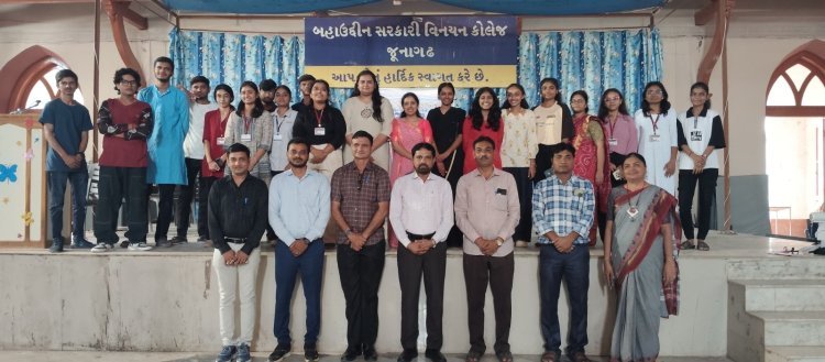 બહાઉદ્દીન કોલેજમાં ‘આત્મહત્યા નિવારણ દિવસ’ નિમિત્તે જાગૃતિ કાર્યક્રમ યોજાયો