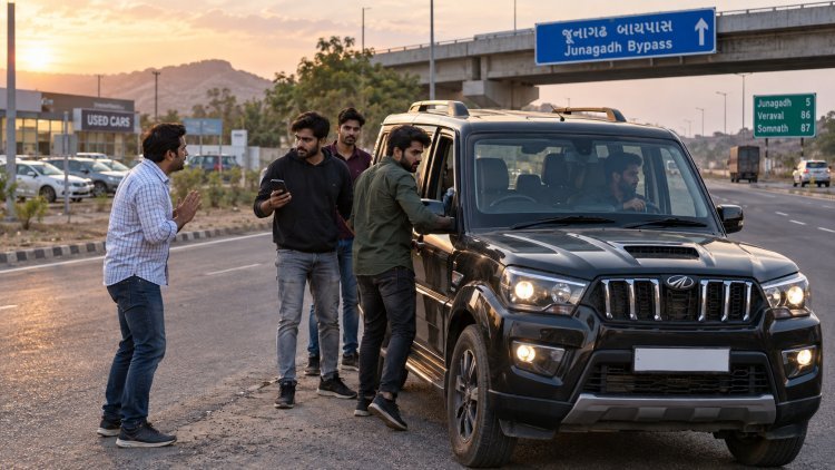 જૂનાગઢમાં ઓટો કન્સલ્ટના માલીકને મોતનો ડર બતાવી કાર-મોબાઈલ ફોન લઈ ગયા