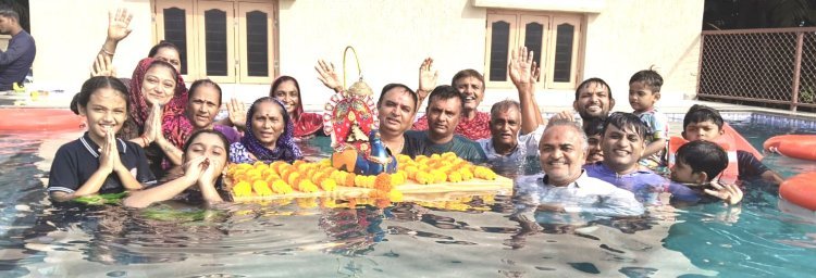 ઇણાજ ખાતે જલજીલણી એકાદશીની ઉજવણી કરતું શ્રી સ્વામિનારાયણ ગુરૂકુળ સોમનાથ