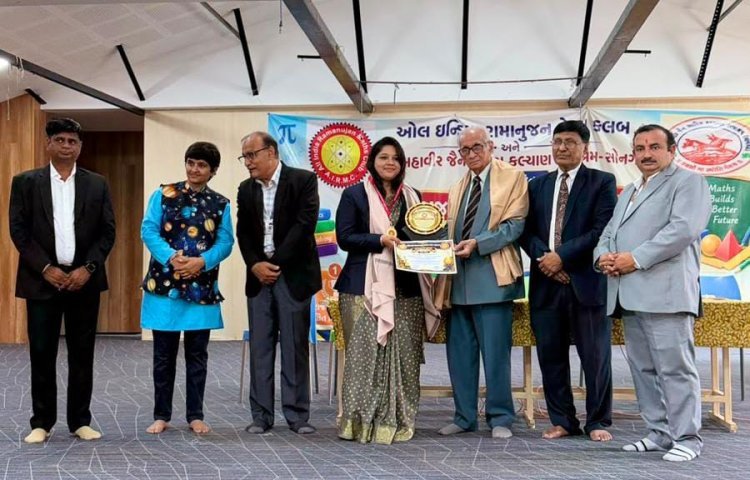 ચણાકા શાળાના શિક્ષિકા મીરા વૈષ્ણવને રાજ્ય કક્ષાનો ‘શ્રેષ્ઠ ગણિત શિક્ષક એવોર્ડ’, નવતર શિક્ષણ પદ્ધતિને મળ્યું સન્માન
