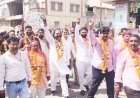 ઓખા પાલિકાના ત્રિપાંખિયા જંગમાં ૩૬માંથી ૩૩ બેઠક મેળવી ભાજપનો ભવ્ય વિજય