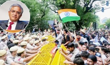 CEC જ્ઞાનેશકુમાર સામે ઉગ્ર વિરોધ પ્રદર્શન : દિલ્હી છાવણીમાં ફેરવાયું