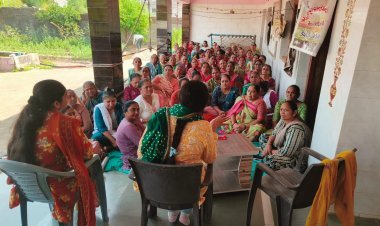 ભેસાણના તડકા પીપળીયા ખાતે મહિલા કિસાન દિવસ નિમિત્તે મહિલા ખેડૂતો માટે ક્ષમતાવર્ધન તાલીમ યોજાઈ