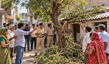 જૂનાગઢમાં જમાલવાડી વિસ્તારમાં બાવળનું ઝાડ કાપવા બાબતે મારામારી- સામસામી ફરીયાદ