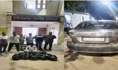 પોરબંદર : કર્મચારી સોસાયટી નજીકથી ઉદ્યોગનગર પોલીસે કારમાંથી ૫૭૬ બોટલ વિદેશી દારૂના જથ્થો ઝડપી પાડયો