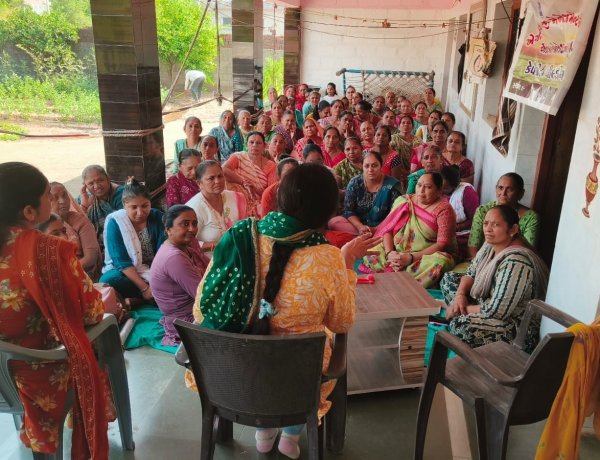 ભેસાણના તડકા પીપળીયા ખાતે મહિલા કિસાન દિવસ નિમિત્તે મહિલા ખેડૂતો માટે ક્ષમતાવર્ધન તાલીમ યોજાઈ
