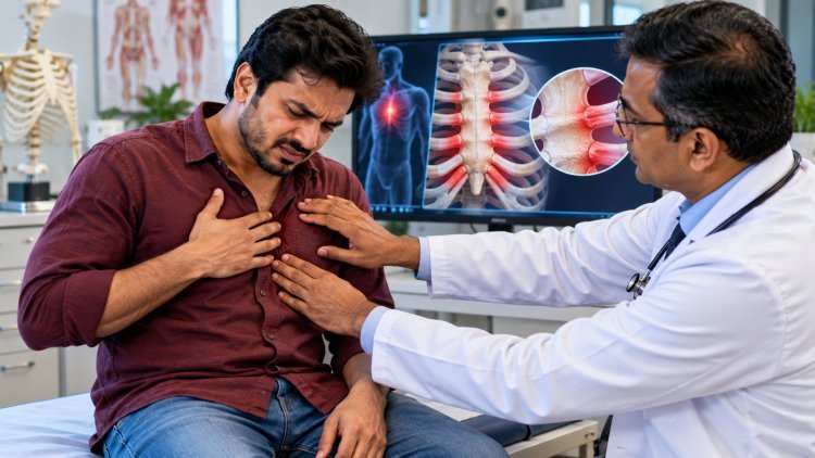 છાતીમાં દુખાવો થાય અને દબાવતાં વધી જાય છે? Costochondritis પણ એક કારણ હોઈ શકે