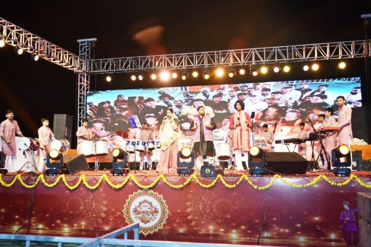 દેવભૂમિ દ્વારકા જિલ્લાના પ્રસિદ્ધ તીર્થસ્થળ હર્ષદ(ગાંધવી) ખાતે ધારાસભ્ય મુળુભાઇ બેરા સહિતના મહાનુભાવોની ઉપસ્થિતિમાં નવરાત્રિ શક્તિ પર્વ ૨૦૨૬ ઉજવણી કરાઈ