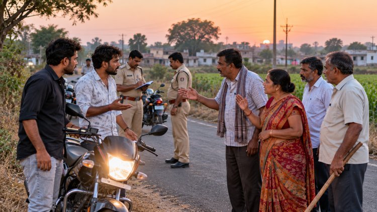 મેંદરડાના રાજાવડ ગામના પાટીયા પાસે મોટર સાયકલની હેડલાઈટ બંધ કરવાનું કહી મારમાર્યો