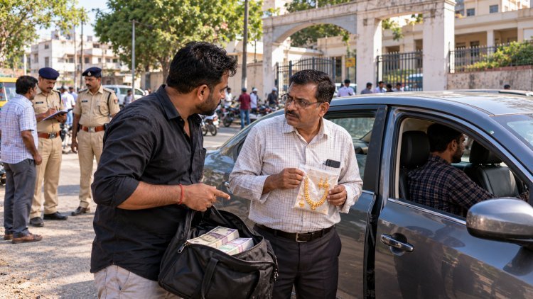 જૂનાગઢનાં સોની વેપારીને પૈસા આપવા લઈ જઈ છરી બતાવી દાગીનાની લુંટ કરી - ફરીયાદ